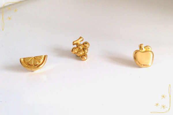 リンゴのペンダントトップ