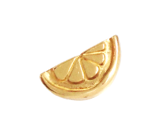 オレンジのペンダントトップ